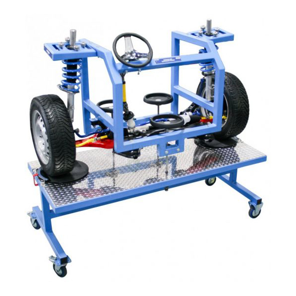 Working Model of Suspension &amp; Steering Trainer